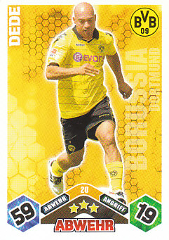 Dede Borussia Dortmund 2010/11 Topps MA Bundesliga #20